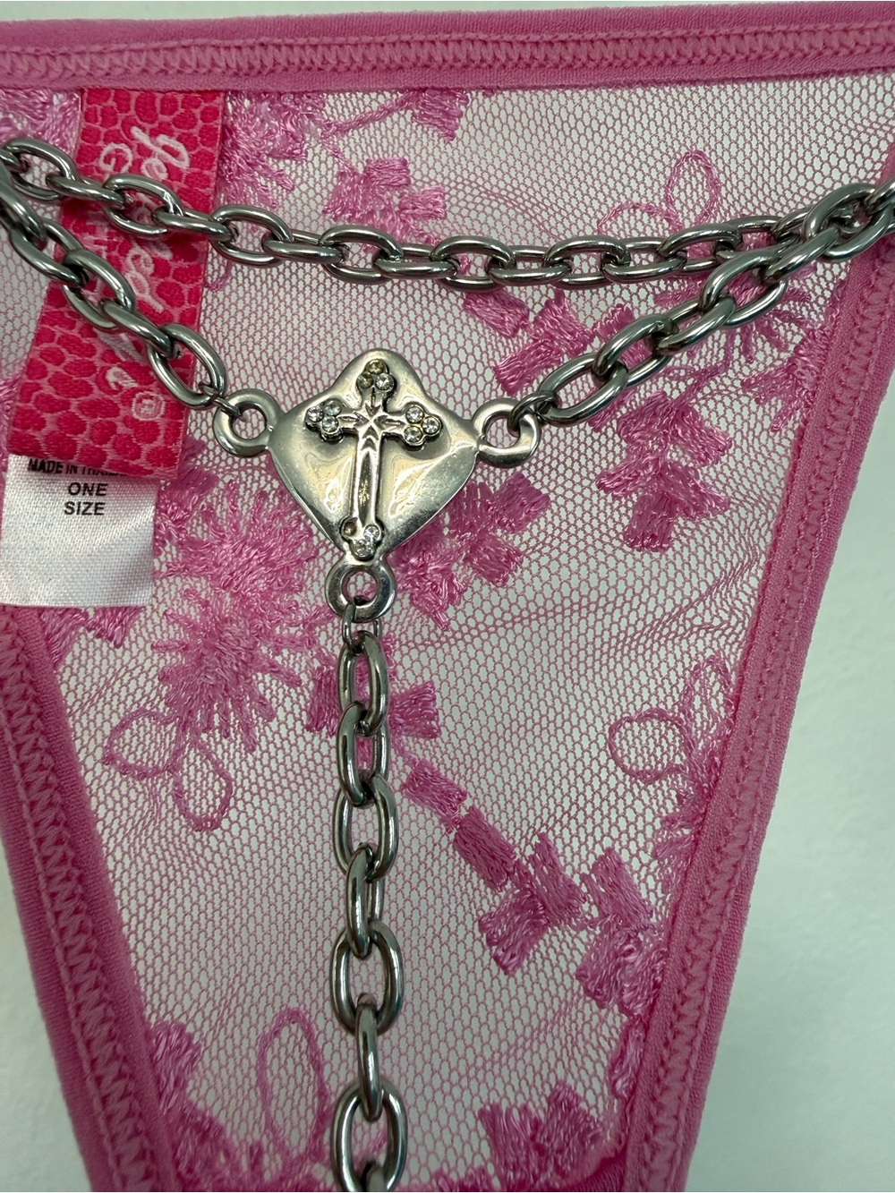 Heart cross G string